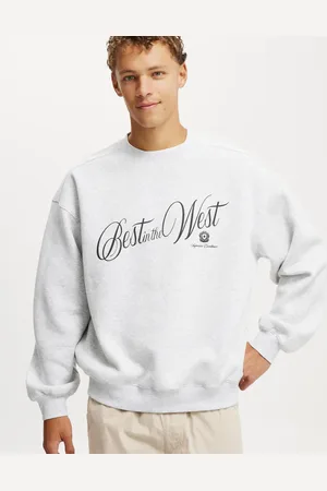 Cotton On Box fit graphic crew sweater in