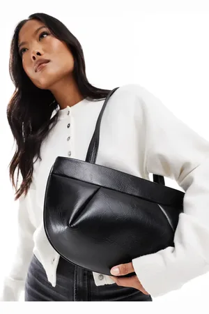 ASOS Shoulder bag with seam detail in
