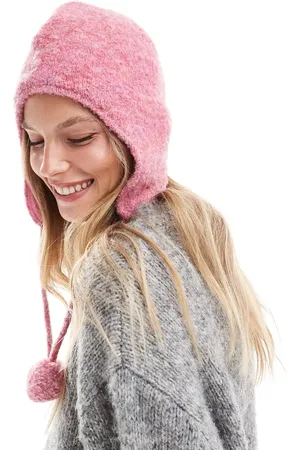 Native Youth Knitted bonnet hat in marl