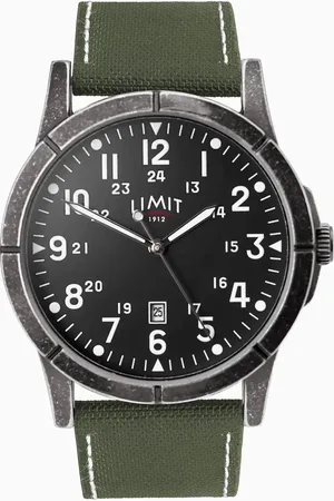 Limit Pilot 45mm mens round analogue watch in