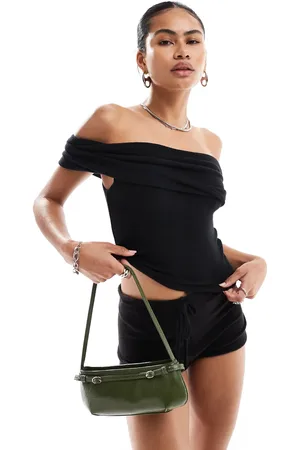 Emory Park Soft off-shoulder knitted top co-ord in
