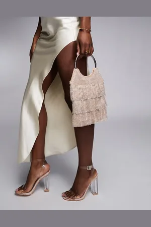 True Decadence Rhinestone ruffle grab bag in