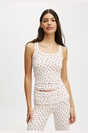 Cotton On Sleep recovery racer back tank top in