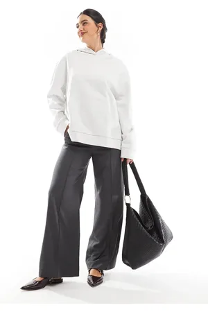 ASOS Oversized hoodie in ice marl