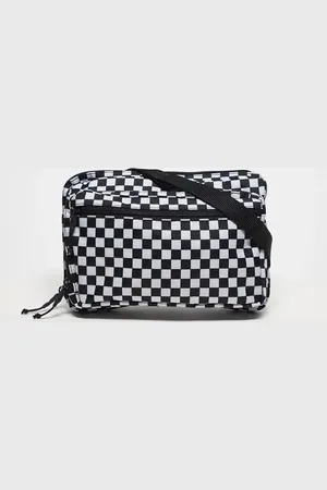 Vans Bail convertible cross body bag in /white