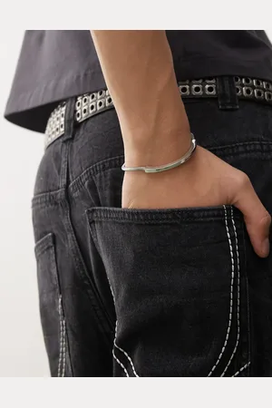 FADED FUTURE Curved ID bracelet in