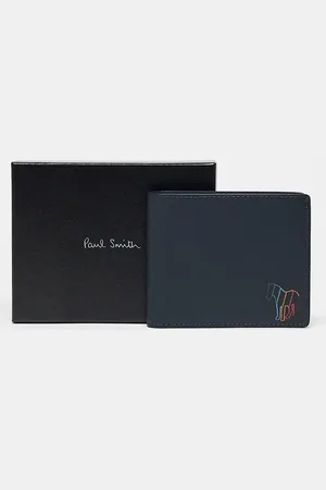 Paul Smith Multi zebra logo leather billfold wallet in