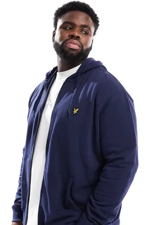 Lyle & Scott Plus Zip Through Hoodie in