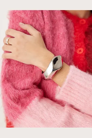 ASOS Bangle bracelet with clean detail in tone