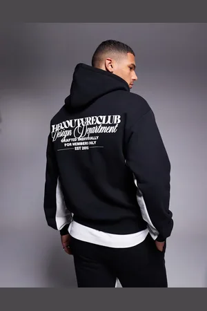 The Couture Club Co-ord panel hoodie with design department back graphic in
