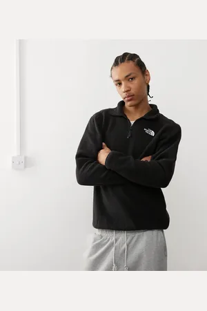 The North Face Shispare 1/4 zip logo fleece in exclusive to ASOS
