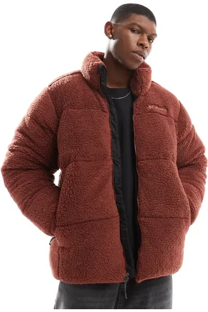 Columbia Puffect III jacket in burgundy