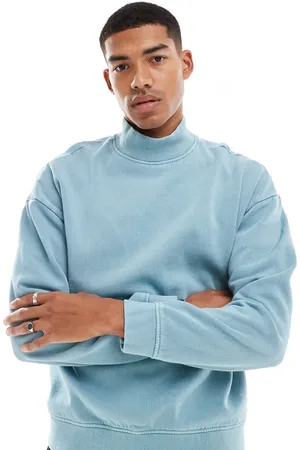 Another Influence Acid wash high neck top in