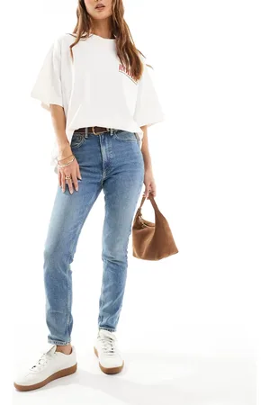 Ralph Lauren High rise skinny jean in