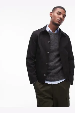 ARKET Heavy twill workwear overshirt in