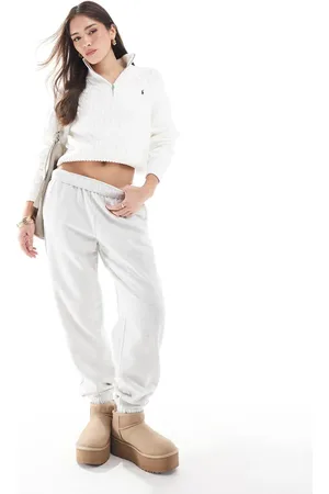 Hollister Logo dad jogger in marl