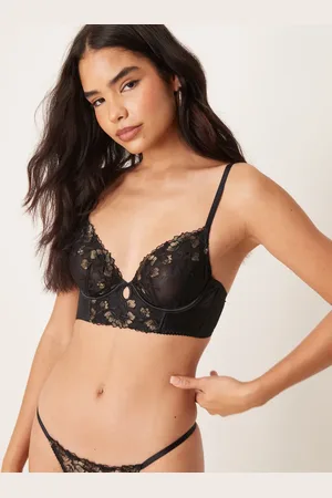 New Look Embellished non padded bra in