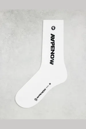 A Bathing Ape Aape By A Bathing Ape logo socks in