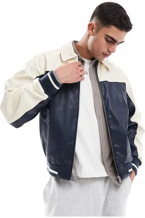 Cotton On Faux leather western jacket in