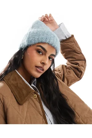 ASOS Wool beanie in seafoam
