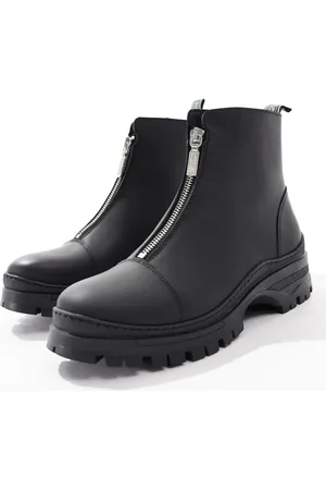 Barbour Cora leather zip up ankle boots in