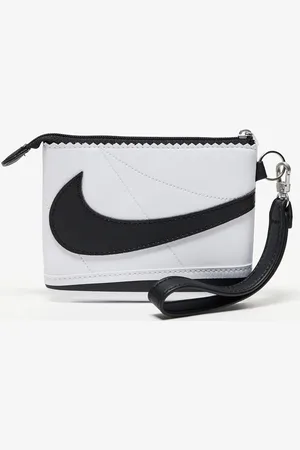 Nike Icon Cortez wristlet bag in and black