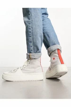 Converse CTAS Hi Construct in and red
