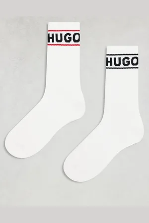 HUGO BOSS HUGO Bodywear 3-pack of socks with ankle logo in