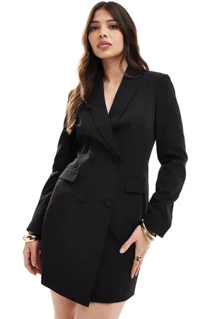 Miss Selfridge Fitted waist blazer dress in
