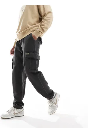 Superdry Relaxed cargo joggers in washed