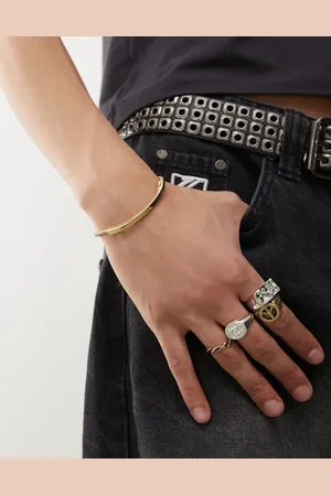 FADED FUTURE Curved ID bracelet in