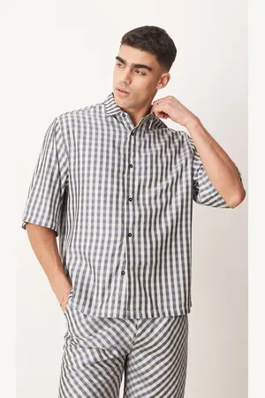Sister Jane Gingham shirt co-ord in black and white