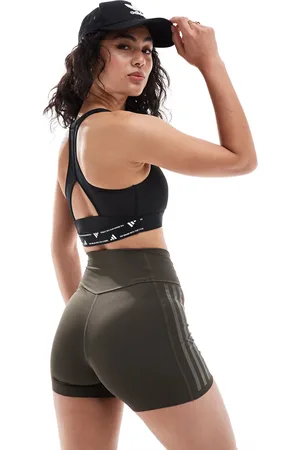 adidas Adidas Training optime 4-inch leggings in