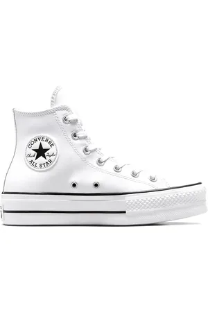 Converse Chuck Taylor All Star Hi Lift trainers in leather