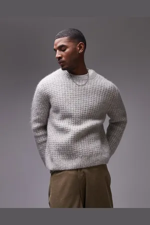 ARKET Alpaca knitted rib sweater in
