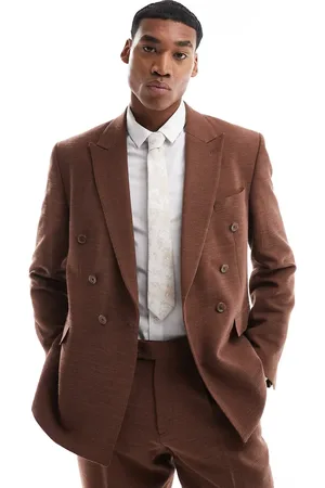 Viggo Lisandro double breasted suit jacket in dark co-ord