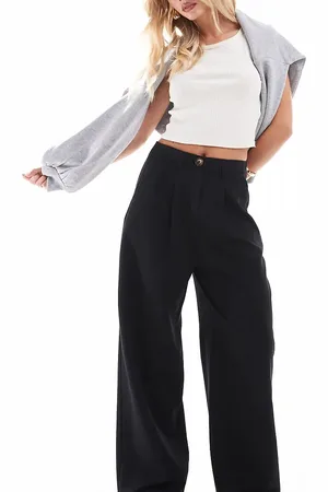 Miss Selfridge Tailored wide leg trouser in