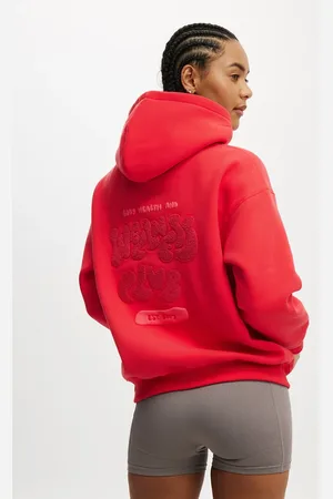 Cotton On Plush premium graphic hoodie in