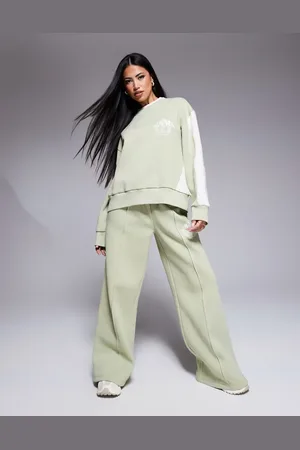 ASOS Weekend Collective ski oversized jogger in sage