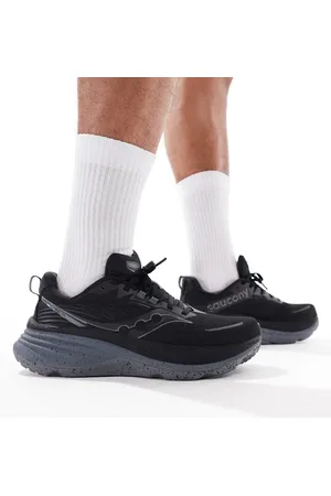 Saucony Hurricane 24 running trainers in and shadow
