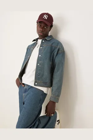 ASOS Co-ord denim jacket in mid wash