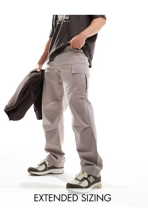 ASOS Baggy cargo trousers in mauve