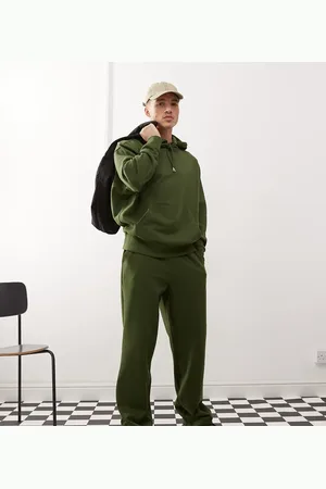 COLLUSION Relaxed jogger co-ord in khaki
