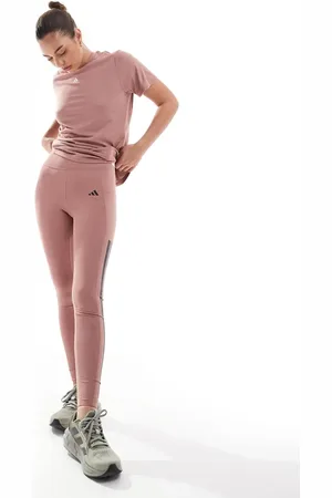 adidas Adidas Training optime 3-stripes full-length leggings in