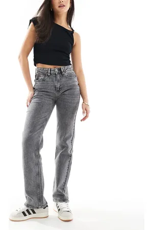 VERO MODA Tessa high rise straight leg jeans in medium