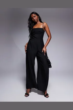 ASOS Corset detail structured jumpsuit in