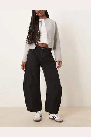 Free People Good luck mid rise barrel leg jeans in
