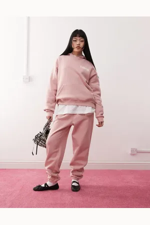 COLLUSION Branded cuffed jogger co-ord