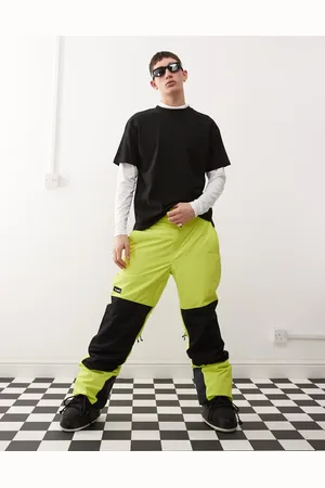 Planks Easy rider ski pant in fluoro lime