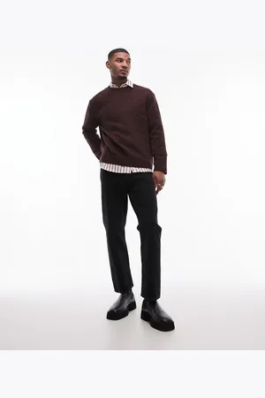 ARKET Wool sweater in burgundy